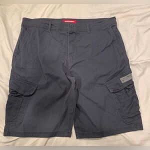 Union Bay Navy Blue Cargo Shorts 38x11